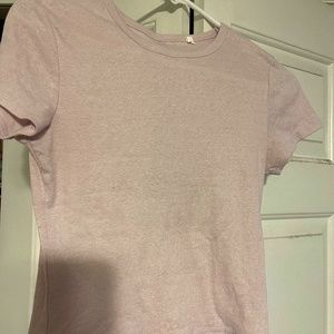 Pink Cotton T-Shirt